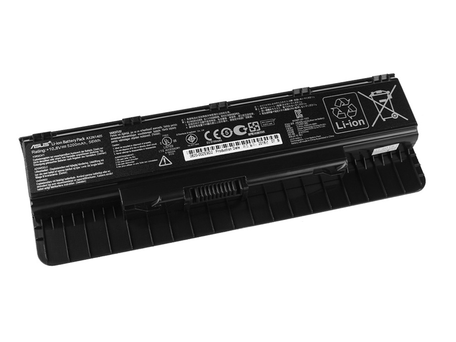 5200mAh 6Cell Asus N76 Battery