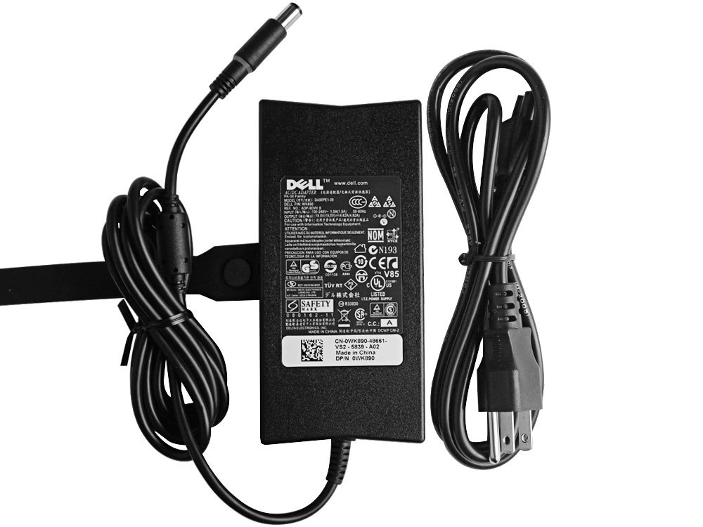 Original 90W Dell Latitude D610 AC Adapter Charger Power Cord
