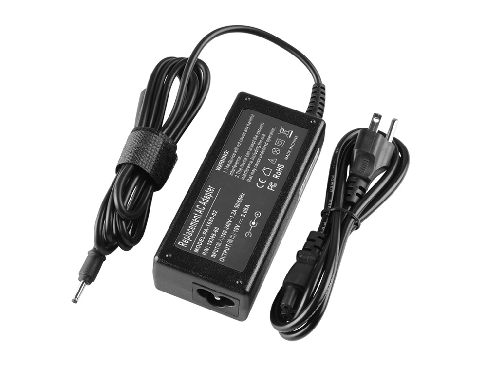 60W Asus ADP-65NH A 90-OK02SP10000Q Tablet AC Adapter Charger Power Cord
