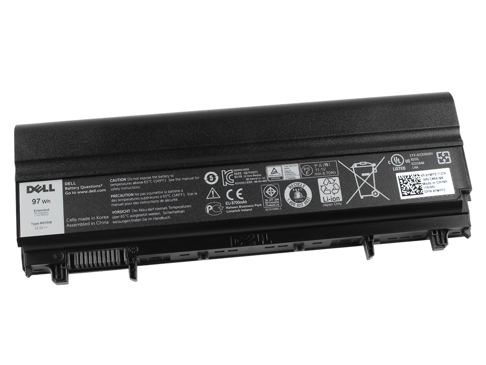 97Wh 9Cell Dell Latitude E5540 Battery