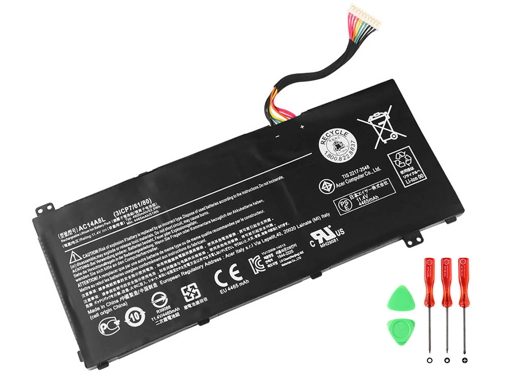 Original 51Wh Battery Acer Spin 3 SP314-51-34CD