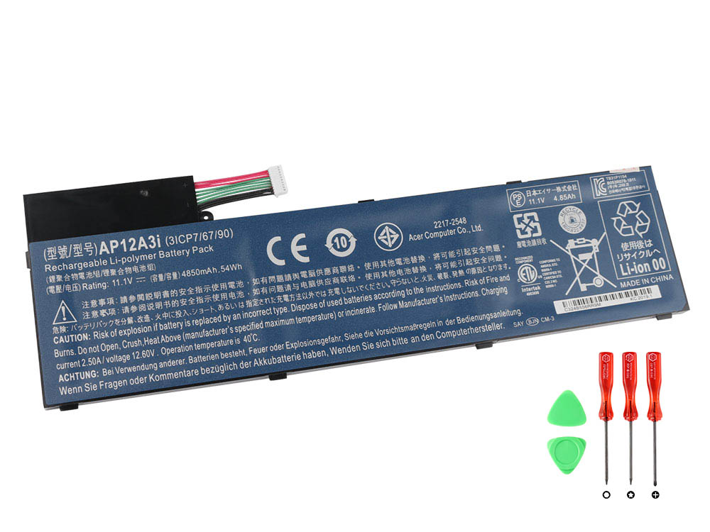 Original Acer AP12A Battery 4850mAh 3-Cell
