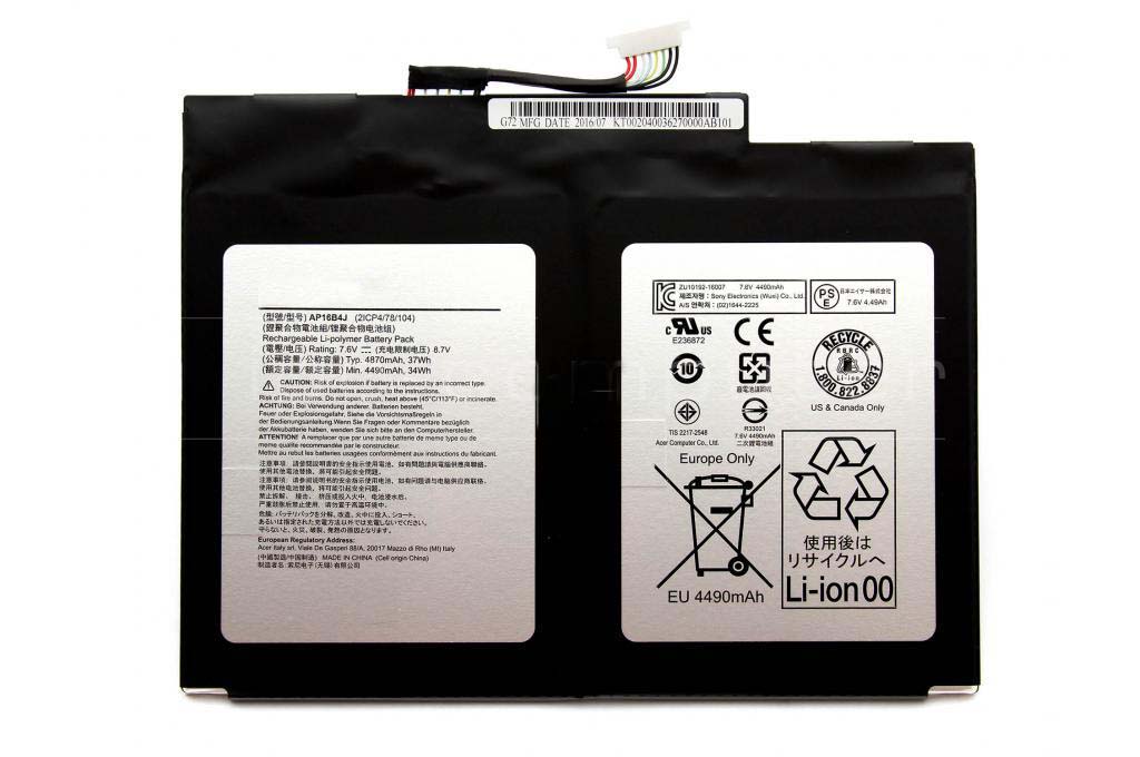 4870mAh 37Wh Battery Acer Switch ALPHA 12 SA5-271