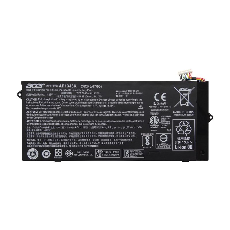 3990mAh 45Wh Battery Acer Chromebook 11 C771
