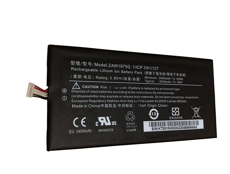 Original Acer HQ60330894000 Battery 12.92Wh 3400mAh 1-Cell