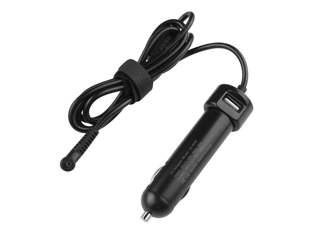 Car Charger Asus Eee PC R051PX-BLK008S DC Adapter
