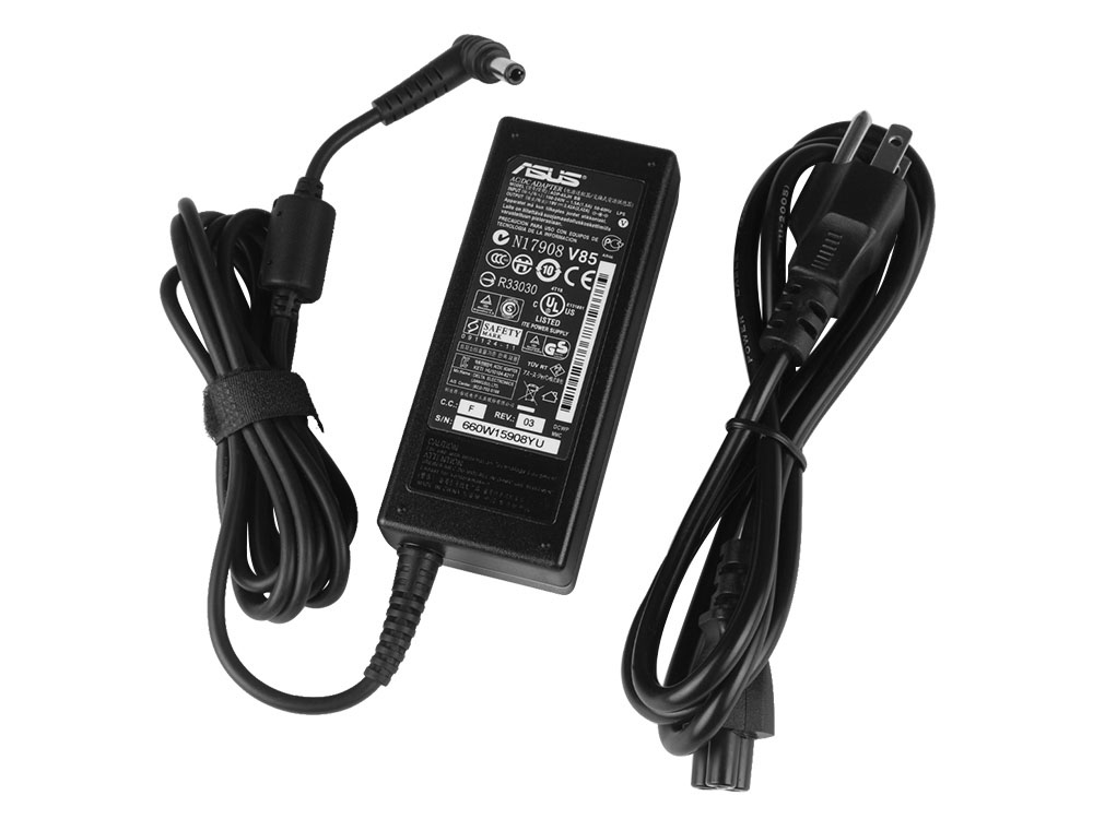 65W Asus X52F-X1 X52F-X3 AC Adapter Charger Power Cord