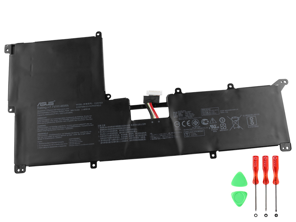Original 6000mAh 46Wh 4-Cell Asus 0B200-02400000 Battery