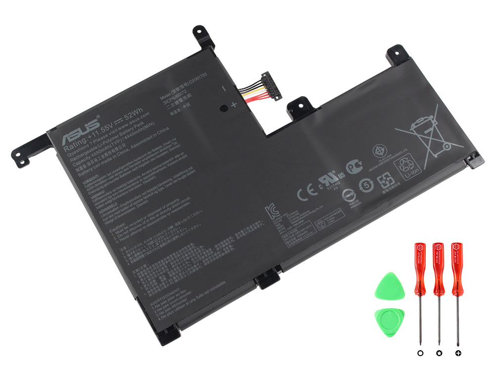 Original Asus UX561UN Battery 52Wh 4550mAh