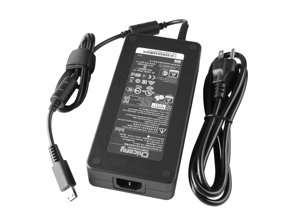 Original 280W Charger MSI 9S7-17K711-003 AC Adapter + Cable