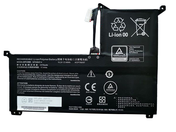 Battery Clevo NP50PNK 3175mAh 49Wh