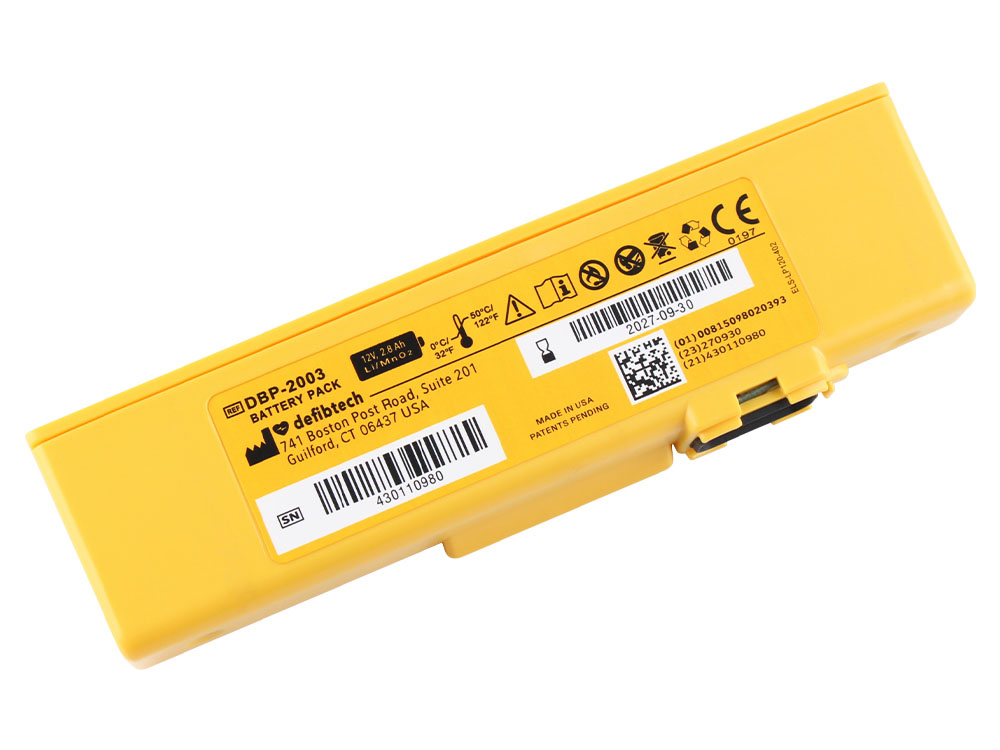 Defibtech Lifeline ECG Original Battery 2.8Ah