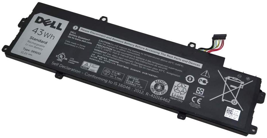 Original Dell 5R9DD Battery 43Wh 3700mAh