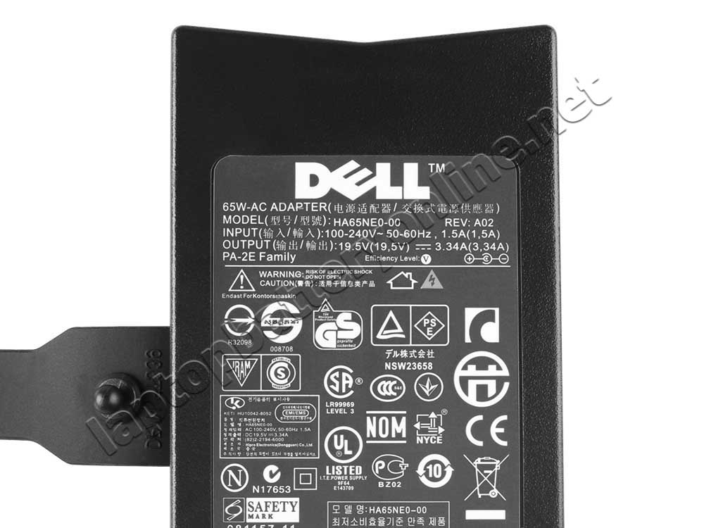 Original 65W Dell XPS M1210 M1330 M1330 Power Supply Adapter Charger - Click Image to Close