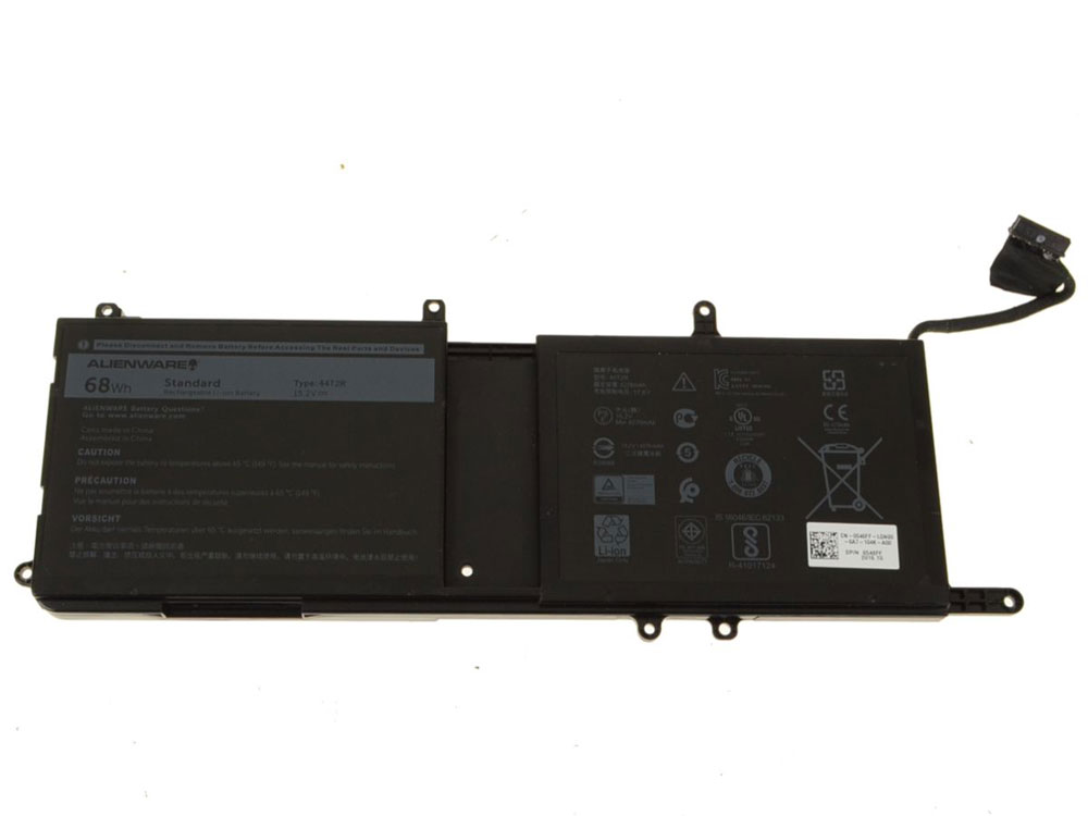 Original 68Wh 4-Cell Dell Alienware 17 R5 P31E002 Battery