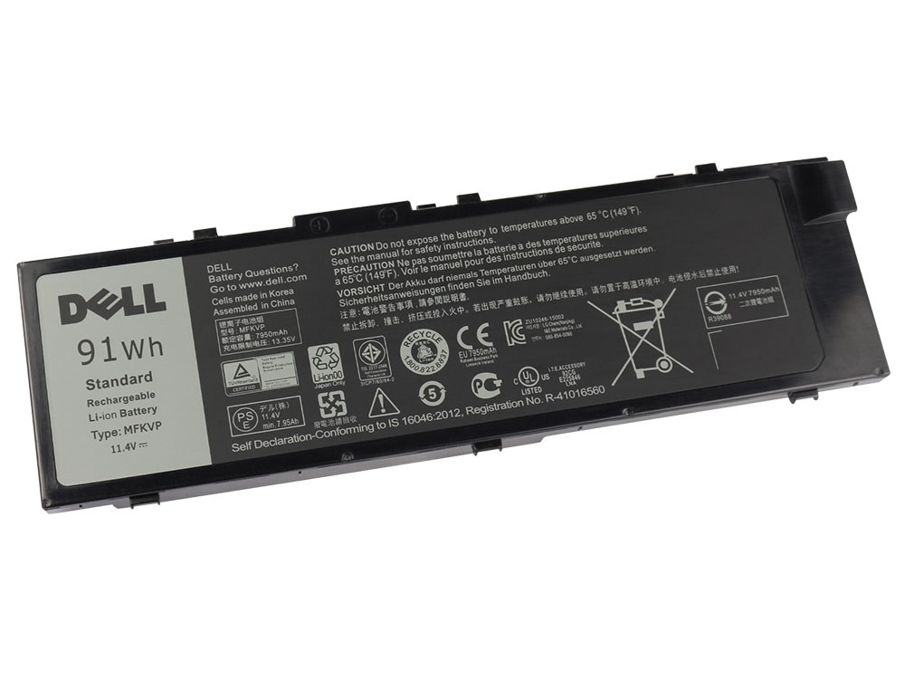 Original Dell Precision M7720-N6HXH Battery 91Wh