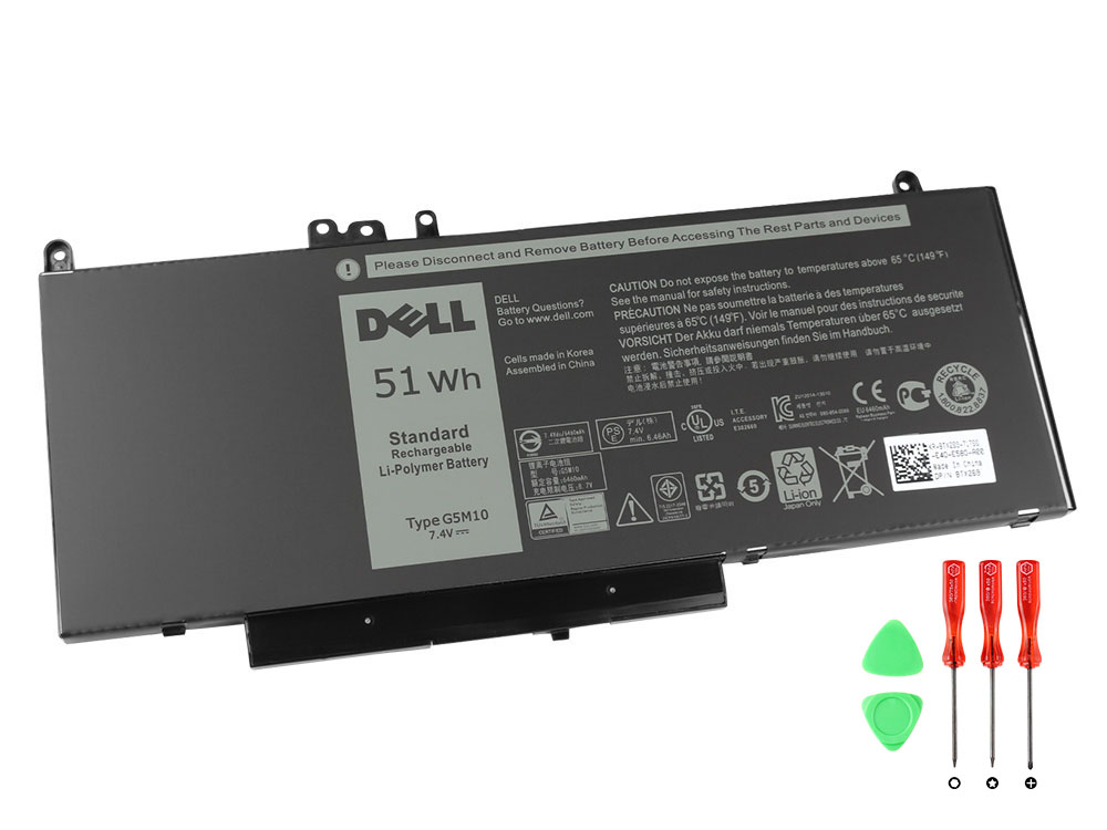 Original Dell WTG3T Battery 51Wh 4-Cell