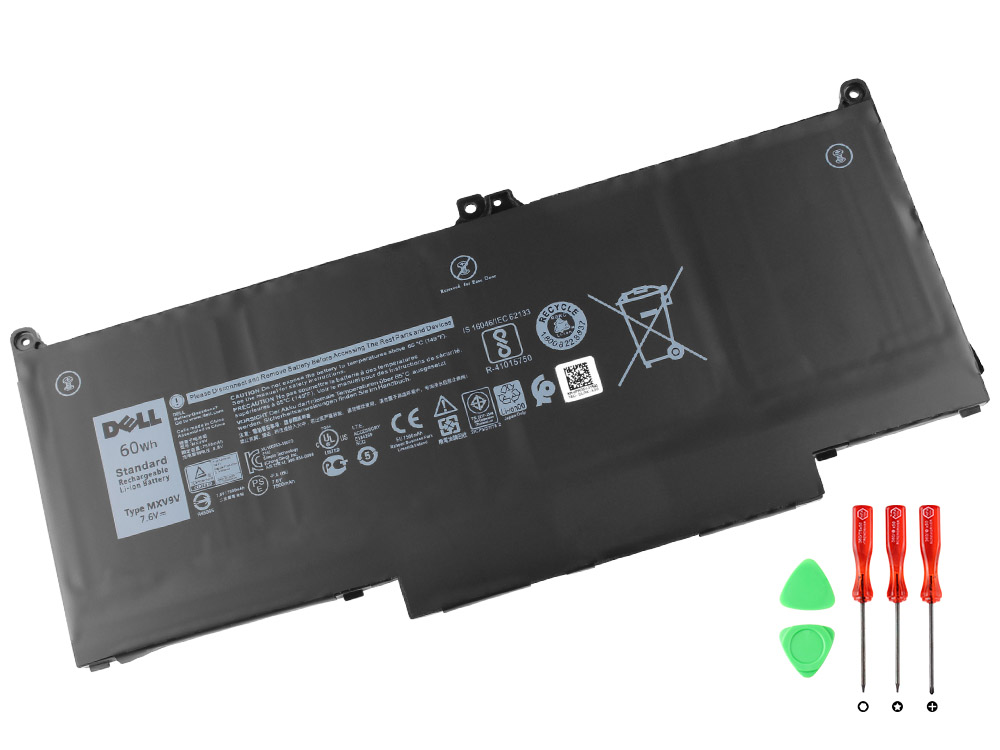 Original 7500mAh 60Wh Battery Dell Latitude 7400