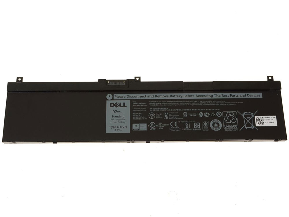 Original Dell Precision 7530-303TF Battery 97Wh