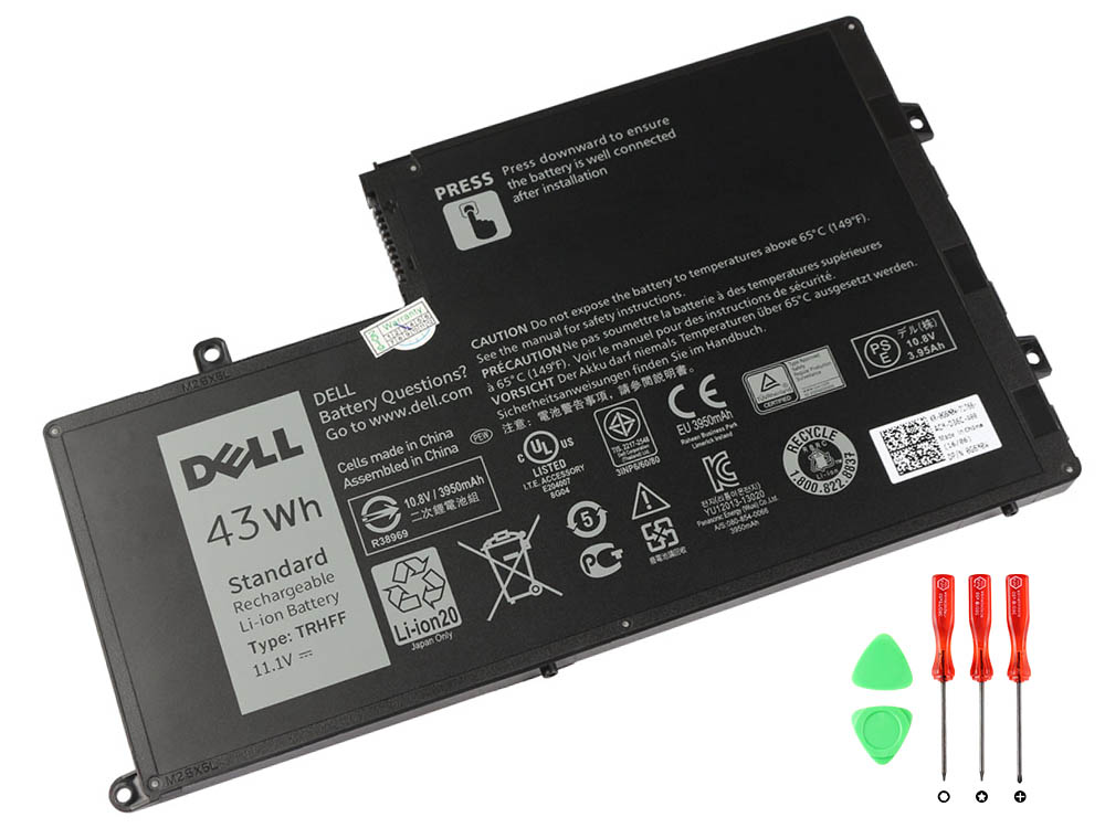 Original Dell 9JF93 Battery 43Wh 3-Cell