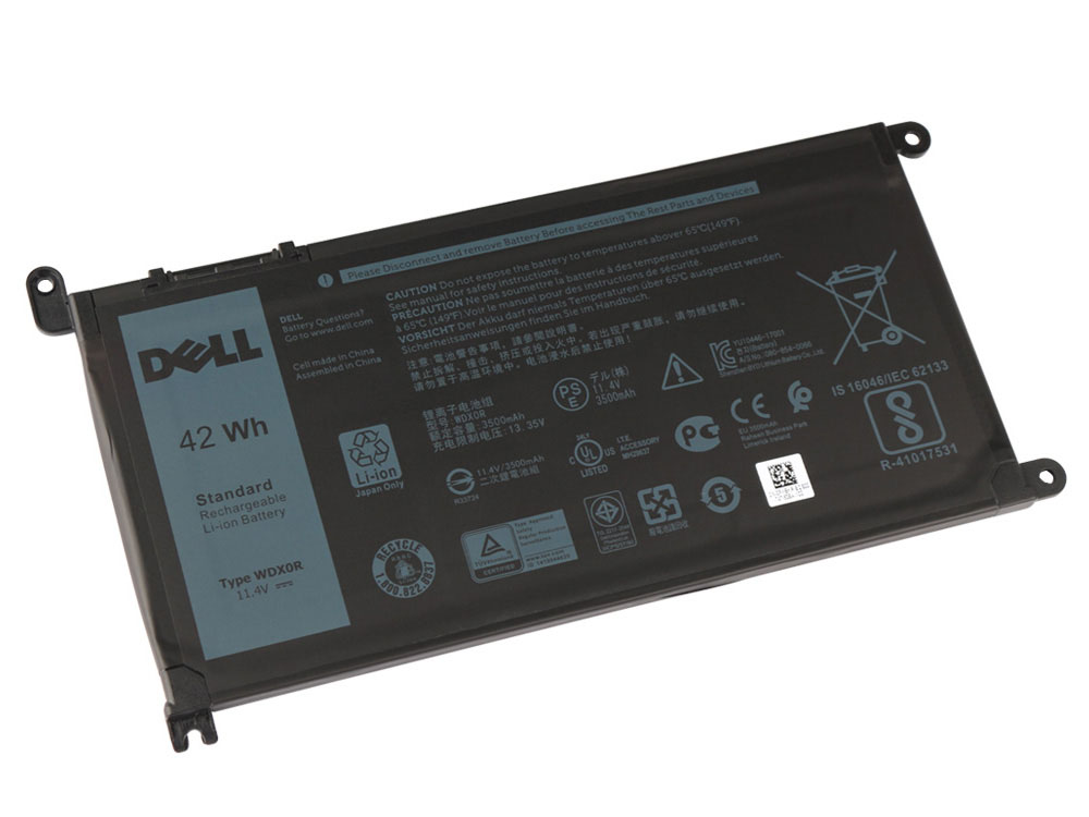 Original 3500mAh 42Wh 3-Cell Dell Inspiron 15 5568 P58F001 Battery