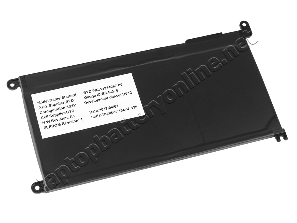 Original Battery Dell Vostro 3591 42Wh - Click Image to Close