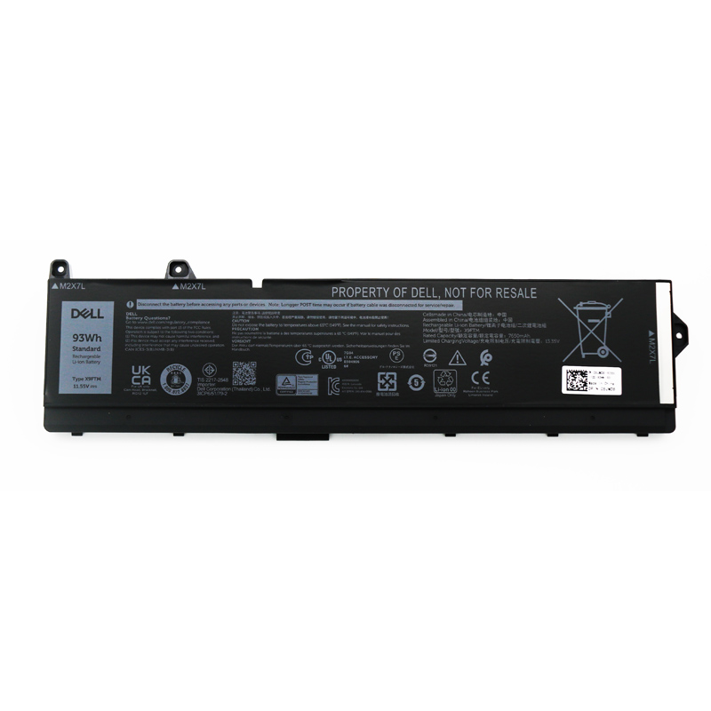 Original Battery Dell Precision 7770 7650mAh 93Wh