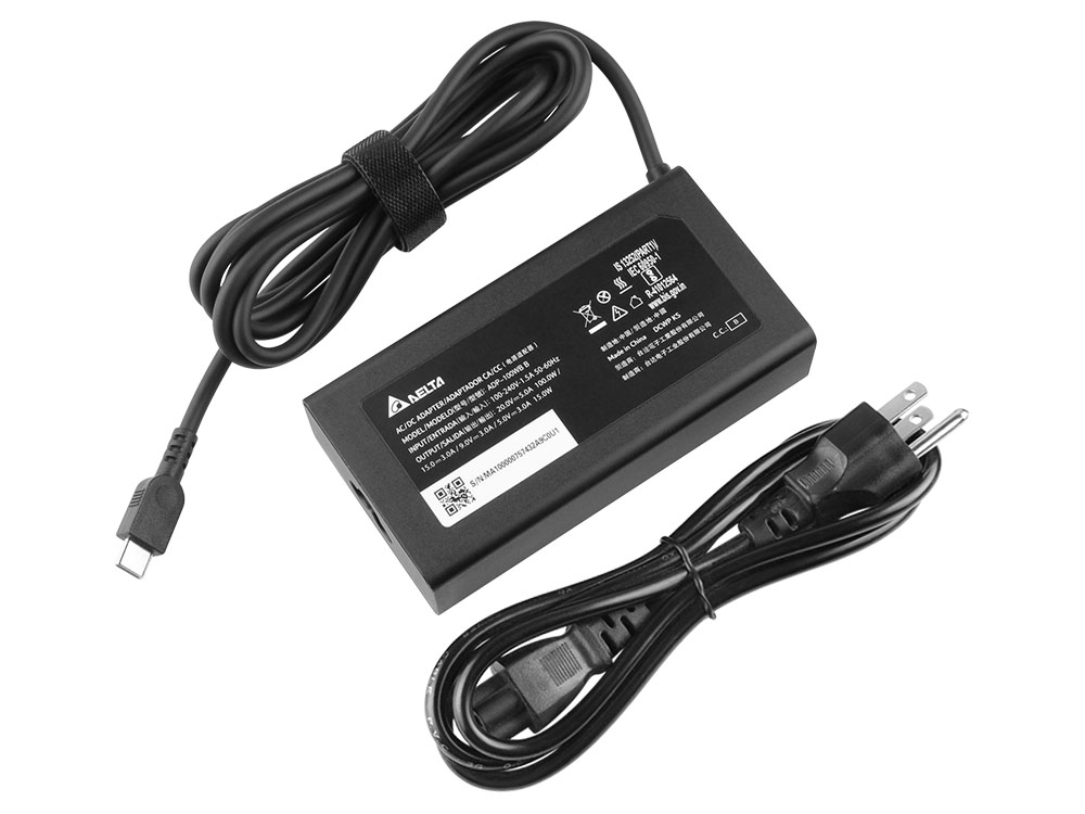 Original 100W USB-C Charger Acer Aspire 7 A715-76G-51C4 AC Adapter + Cable