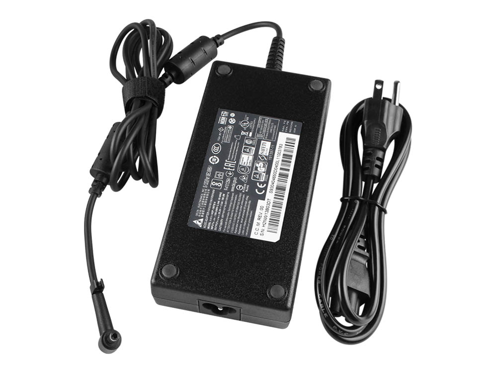 Original 180W Charger MSI Thin GF63 12VE-029DE AC Adapter + Cable