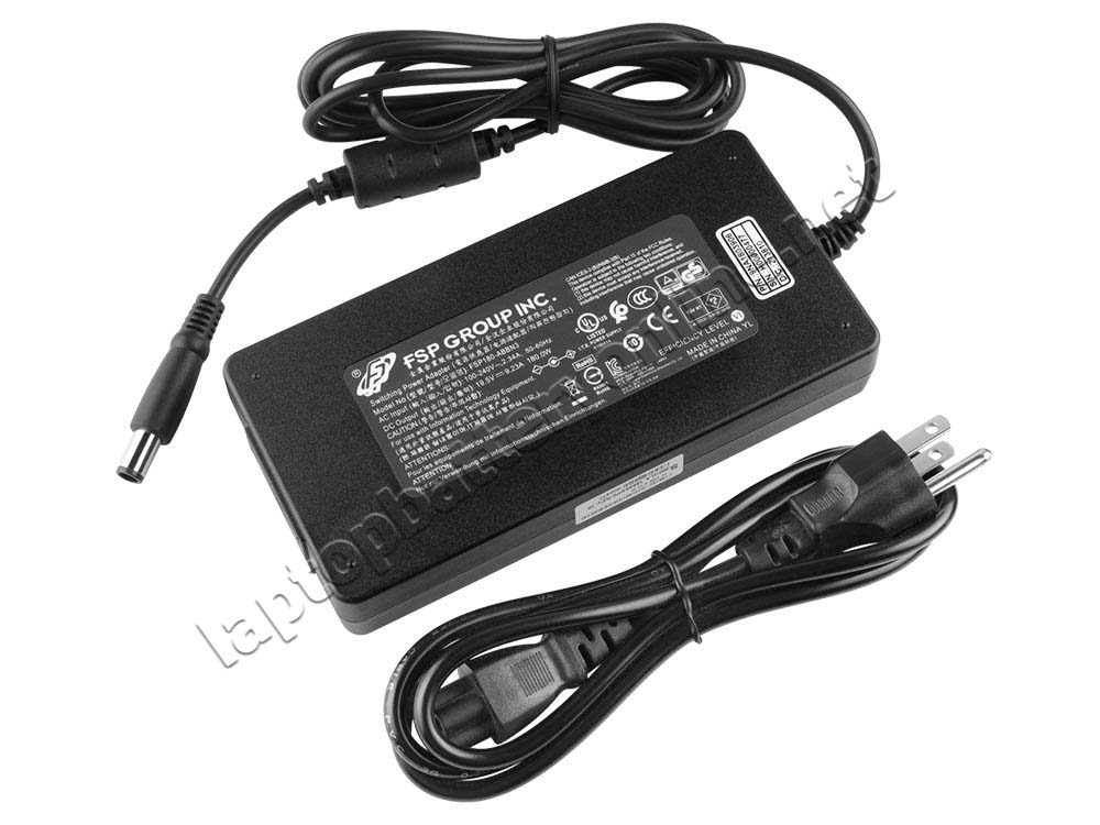 Acer 25.JW8J2.001 25JW8J2001 (7.4mm * 5.2mm) AC Adapter Charger Original 180W + Power Cord