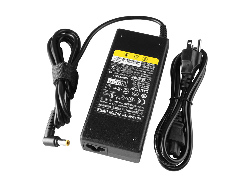 Original 80W AC Adapter Fujitsu FPCAC62w FPCAC88 PA-1900-06 + Cord