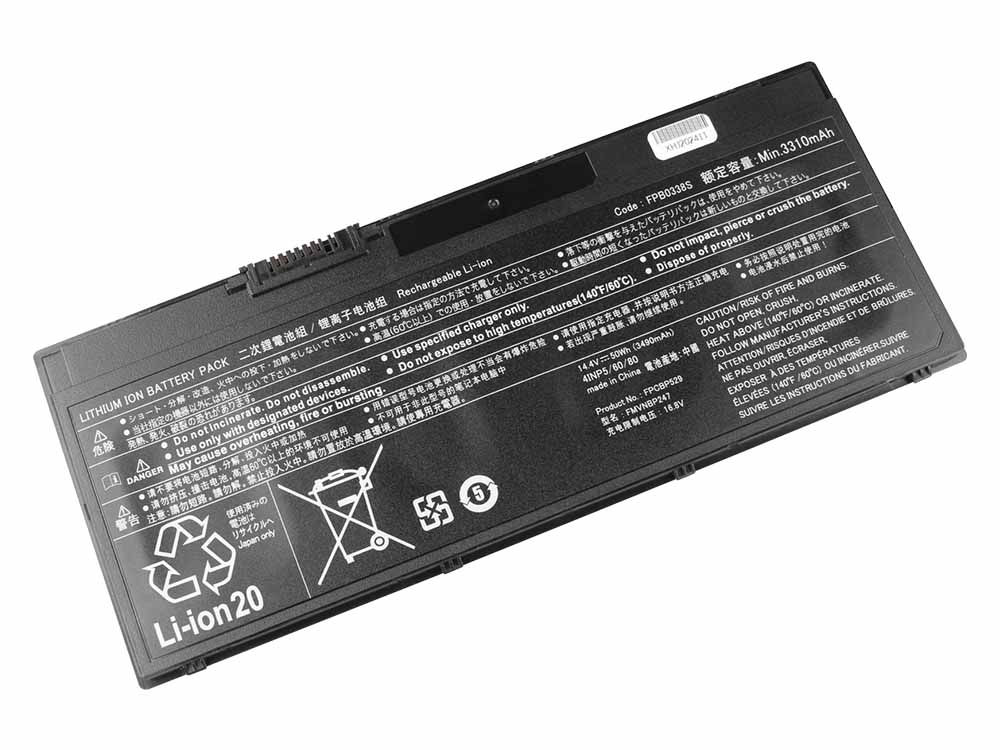 Original Battery Fujitsu CP721834-01 CP734928-01 3490mAh 50Wh