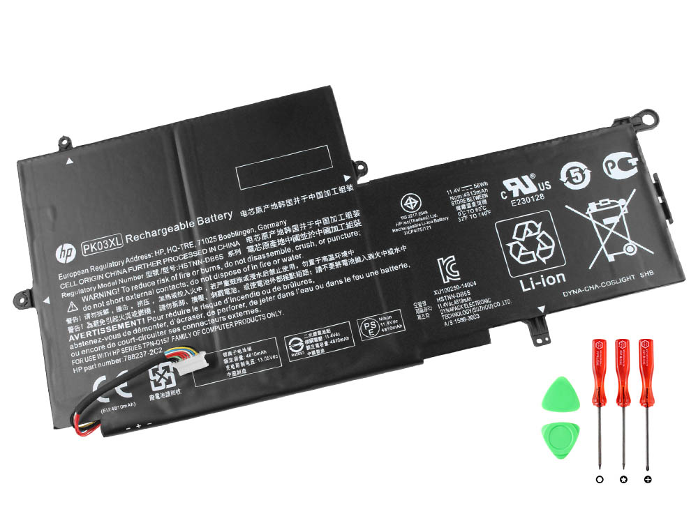 Original HP HSTNN-DB6S Battery 56Wh 4810mAh