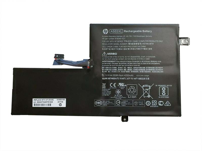 Original HP AS03XL Battery 44.95Wh 4050mAh