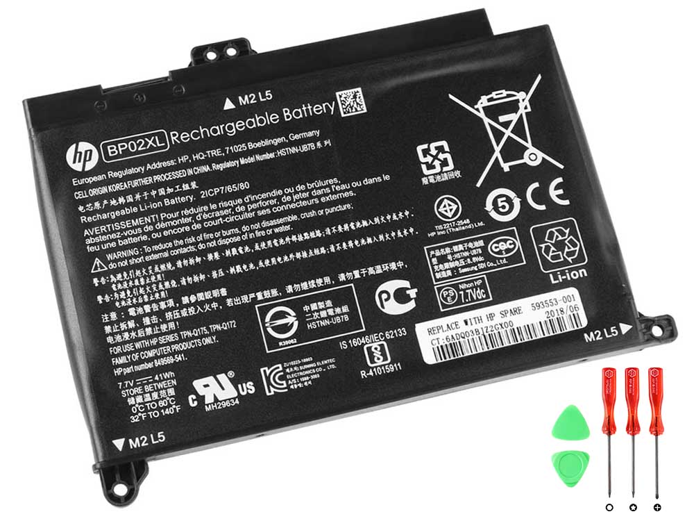 Original Battery HP Pavilion 15T-AU000 41Wh