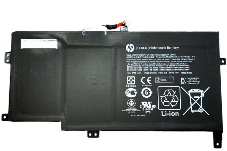 Original 60Wh HP Envy Ultrabook 6-1000 6-1100 Battery