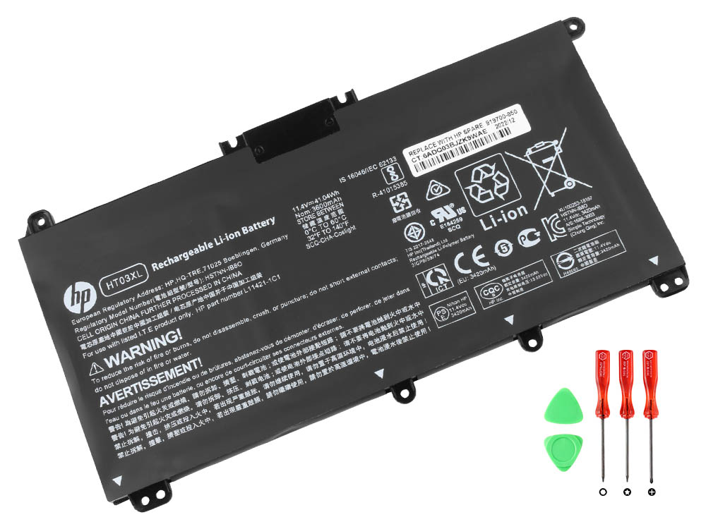 Original 3470mAh 41.9Wh HP Pavilion 15-cs3000 Battery