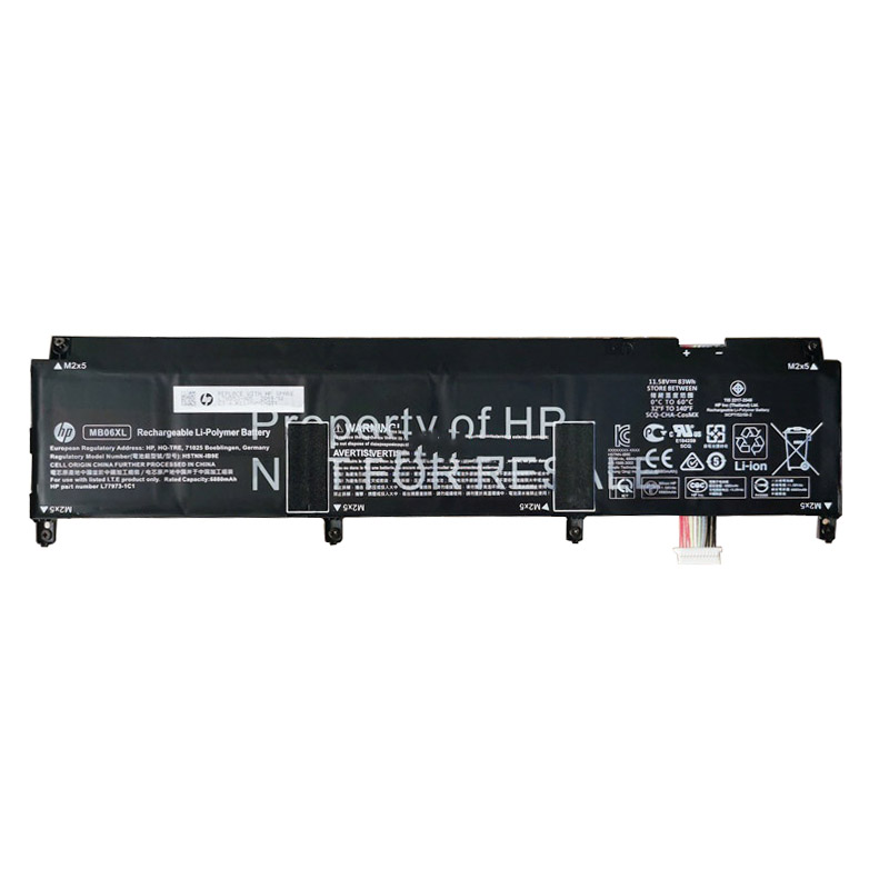 Original Battery HP MB06XL HSTNN-IB9E 6880mAh 83Wh