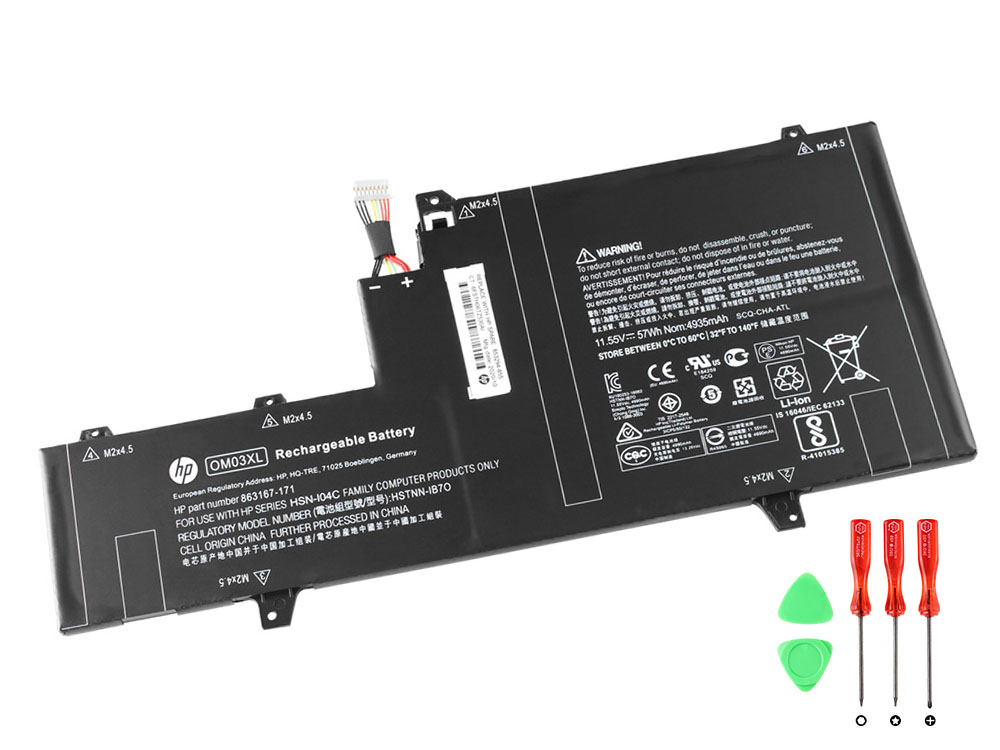 Original HP HSTNN-IB7O Battery 57Wh 4935mAh