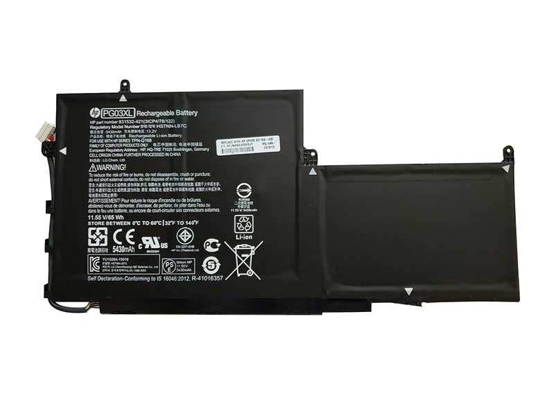 Original HP 3ICP4/78/122 Battery 65Wh 5680mAh