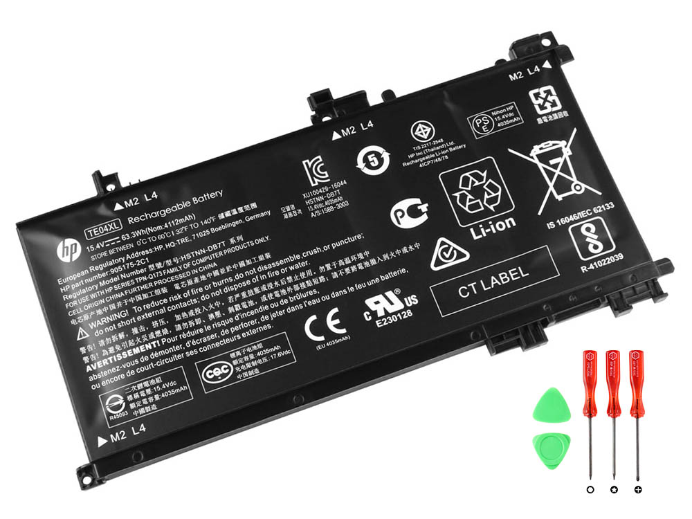 Original 4112mAh 63.3Wh HP Pavilion 15-bc200 Battery