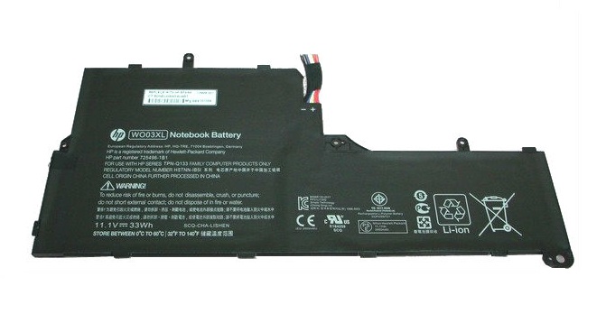 Original 2950mAh 33Wh HP WO03XL HSTNN-IB5I Battery