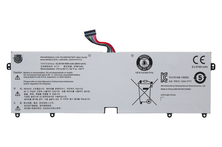 Battery LG LBN1220E 6850mAh 52.06Wh