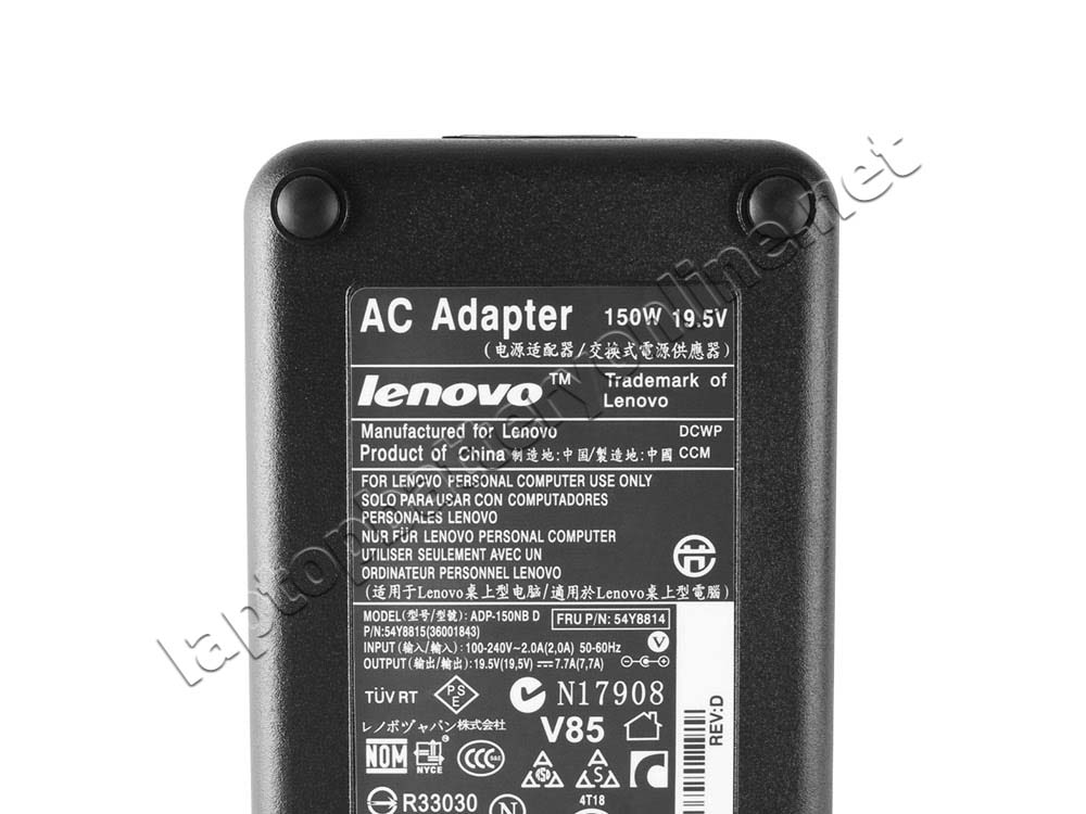Original 150W Lenovo ThinkCentre M71z 1761-B2U AC Adapter Charger - Click Image to Close