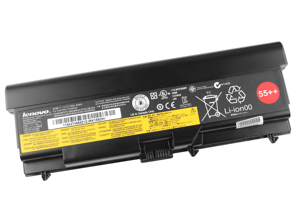 Original Battery Lenovo 55++ 8400mAh 94Wh