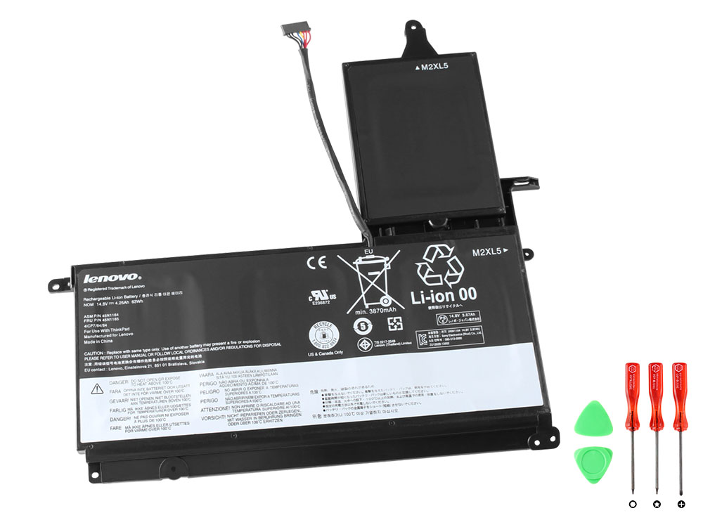 Original Battery Lenovo ThinkPad S531 4250mAh 63Wh