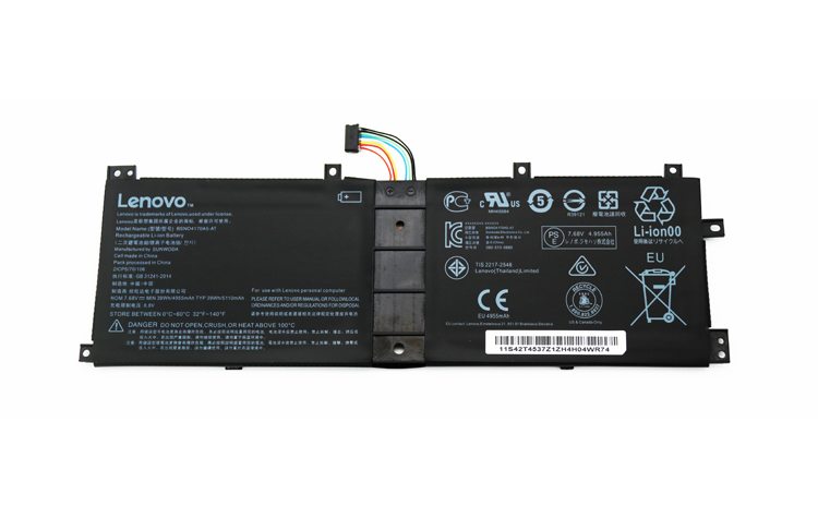 Original Battery Lenovo IdeaPad Miix 510-12IKB 80XE 4955mAh 38Wh