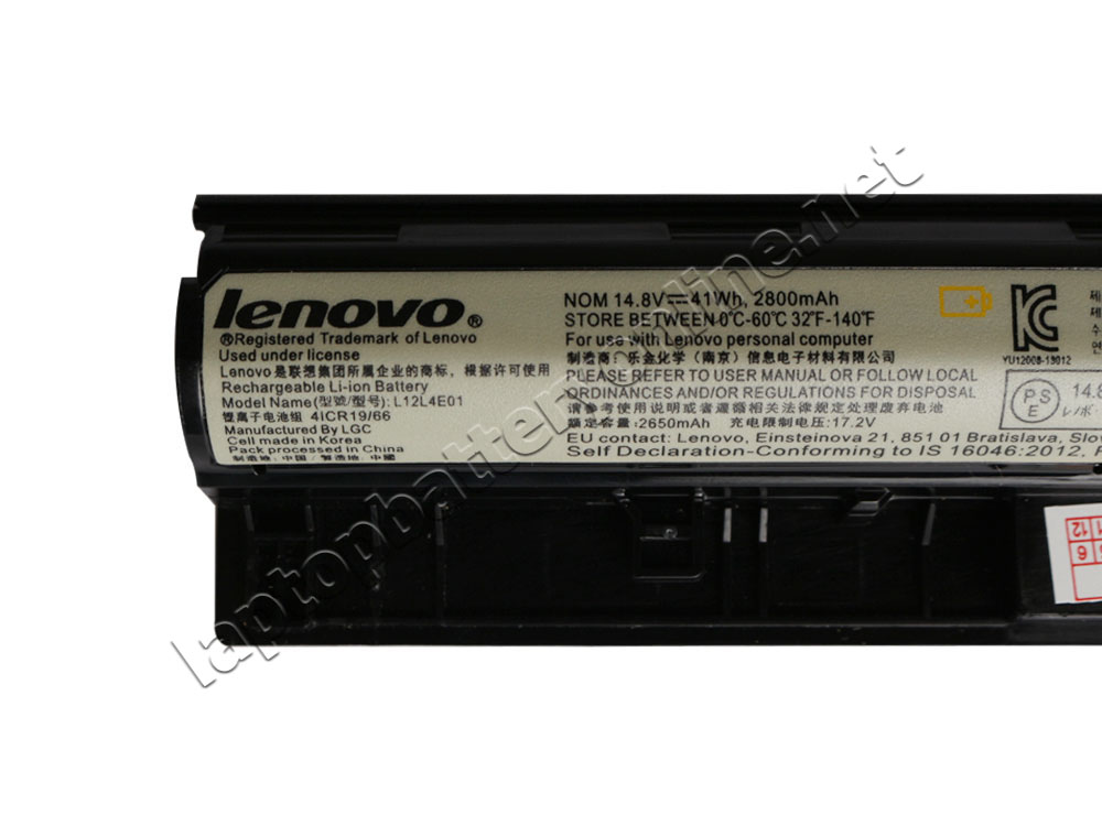 Original 4 Cell Lenovo G400 G400S Touch 14 Battery - Click Image to Close