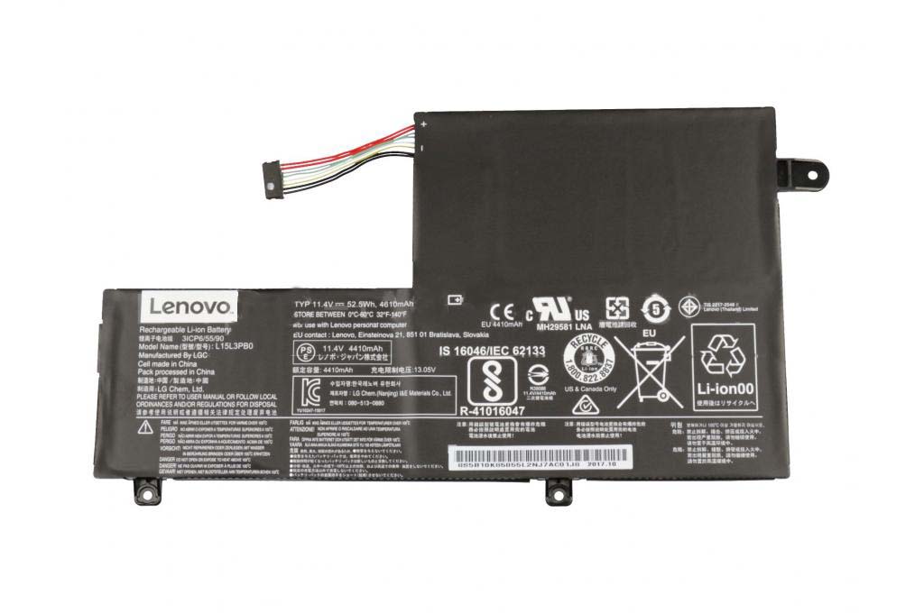 Original Battery Lenovo Yoga 510-14IKB 80VB 4610mAh 52.5Wh
