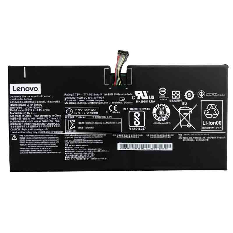 Original Lenovo L15M4PC3 Battery 41Wh 5340mAh